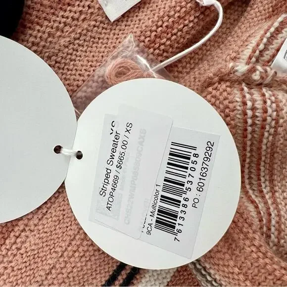 NWT See By Chloe Crew neck Jumper Alpaca Wool Knit Pullover Sweater XS - Picture 13 of 16